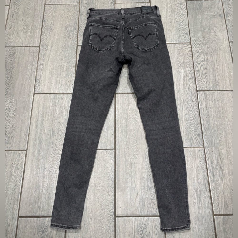 Levi's 720 HIGH RISE SUPER SKINNY WOMEN'S JEANS Size 26 - Picture 8 of 9